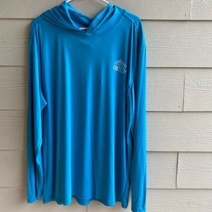 Mens Fintech Sun Defender LS UV Hoodie